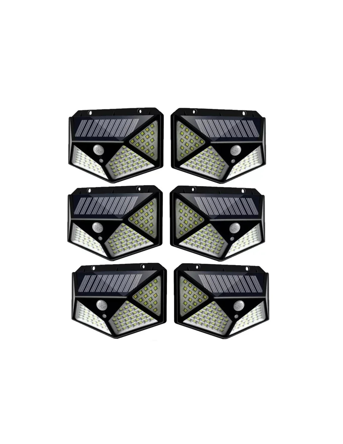 Set 5 Lampi Solare 100 Led-Uri