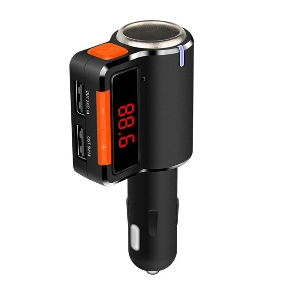 Car Kit Bluetooth, Modulator FM, Dual USB, Micro SD, USB charger, Handsfree