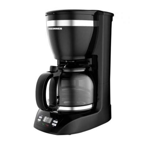 Cafetiera Heinner Savory HCM-1100D, 900 W, 1.5 l, Negru