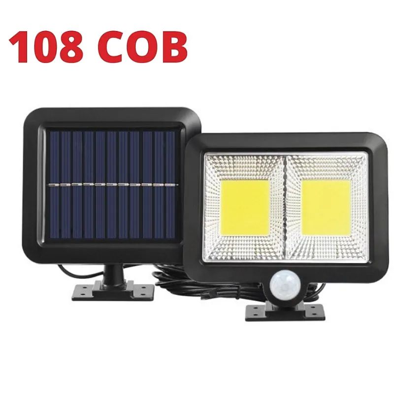 Set 6 Lampi solare Led SL-F108 Cob cu senzor de miscare+telecomanda