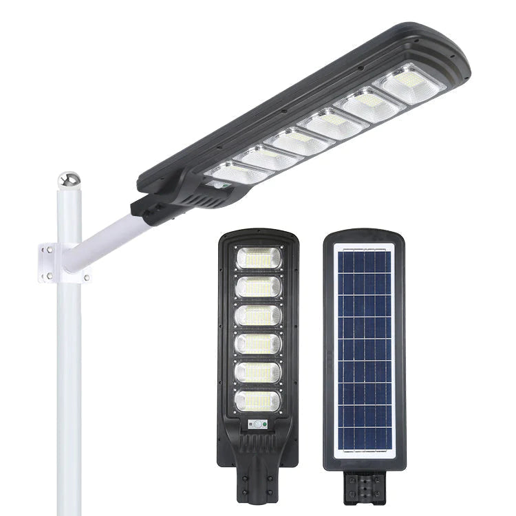 Lampa solara stradala 250W Jortan ,picior metalic+telecomanda