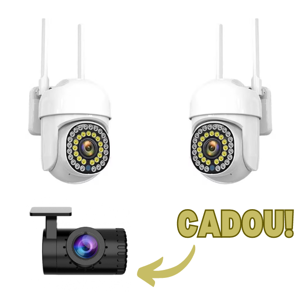 Set 2 Camere Smart IP 360 WI-FI ,Full Color + Camera video auto DVR mini F20 ,1080P FullHd CADOU