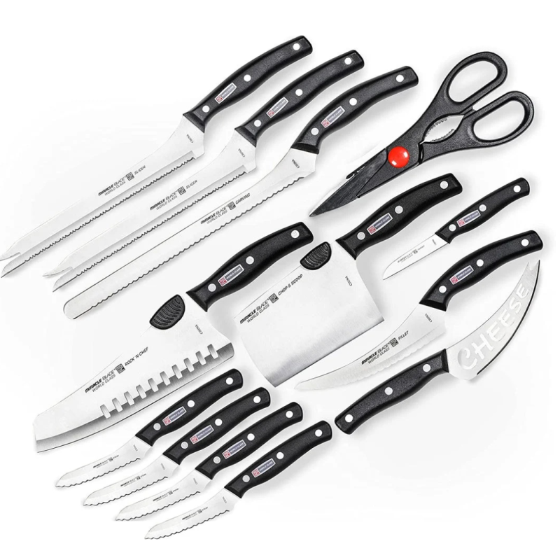 Set 13 unelte culinare profesionale, lama inox